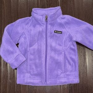 Columbia Vibrant Purple Fleece Jacket